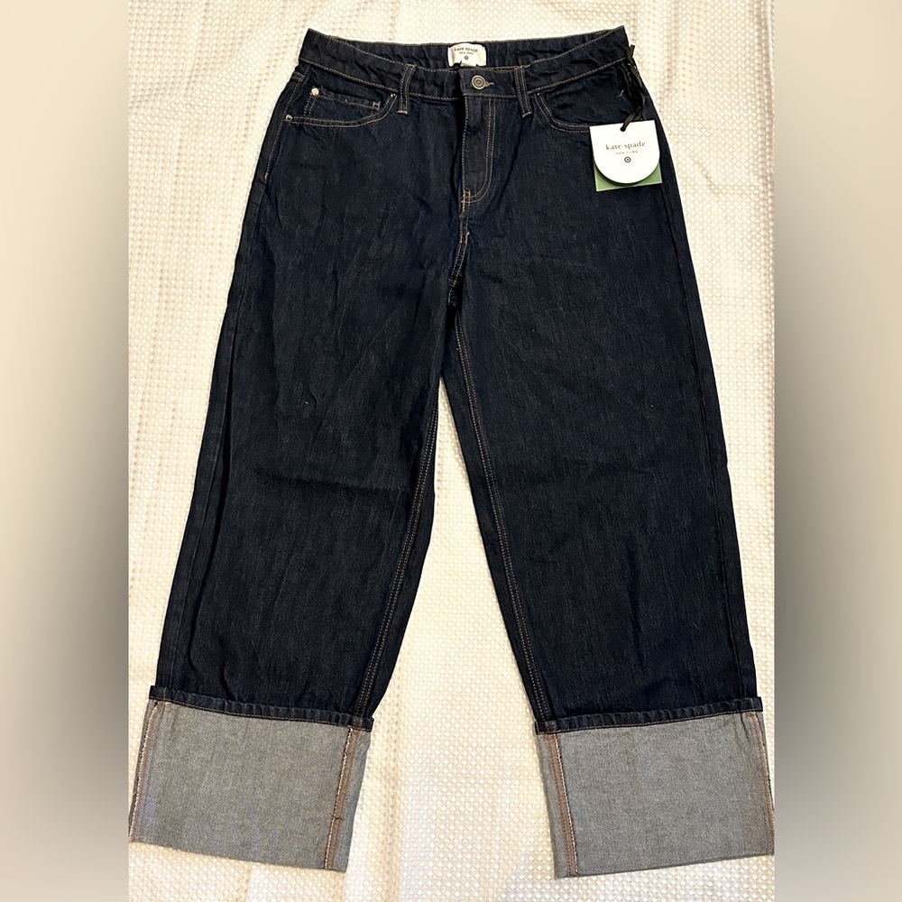 Kate Spade Dark Blue Women Jeans